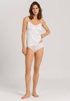 71063 Satin Deluxe Spaghetti Camisole - 102 Off White