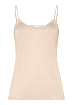 71063 Satin Deluxe Spaghetti Camisole - 858 Natural