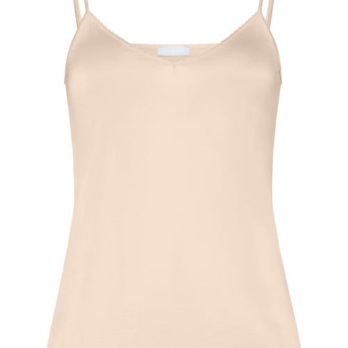 71063 Satin Deluxe Spaghetti Camisole - 858 Natural