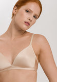 71071 Satin Deluxe Soft Cup Bra - 858 Natural