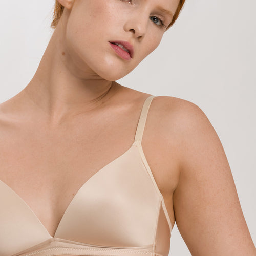 71071 Satin Deluxe Soft Cup Bra - 858 Natural