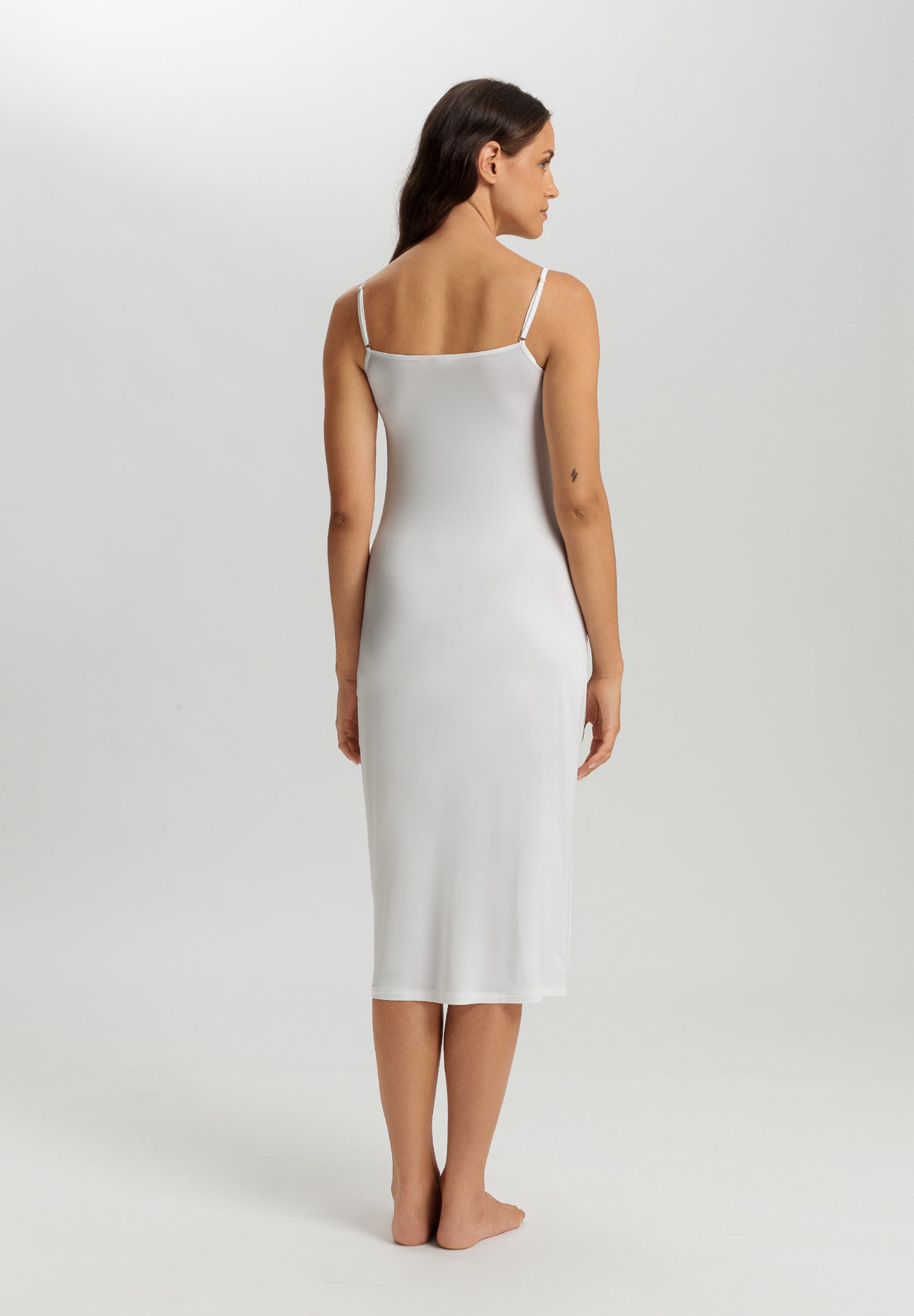 Satin Deluxe Bodydress | Off White 71078-102