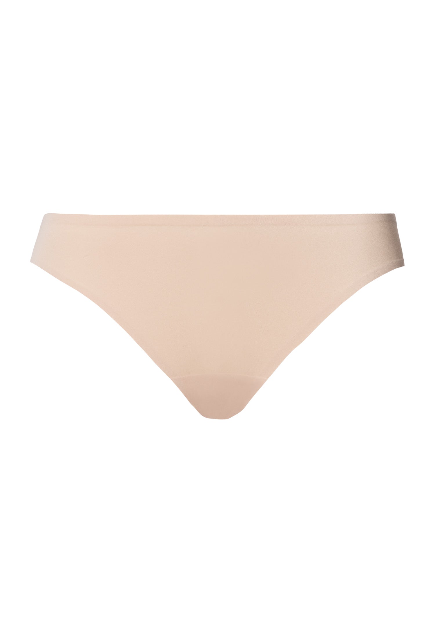 Invisible Touch Microfiber Seamless Hi-Cut Briefs | Beige 71142-274