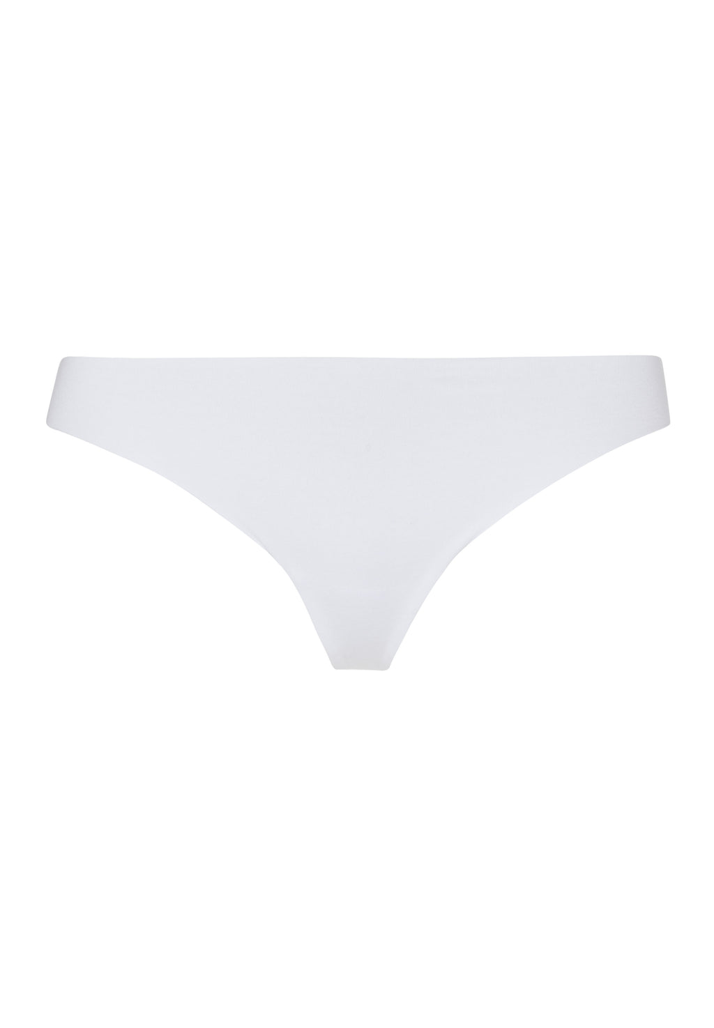 71225 Invisible Cotton Thong - 101 White