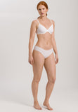 71227 Invisible Cotton Hi Cut Brief - 101 White