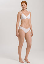 71227 Invisible Cotton Hi Cut Brief - 101 White