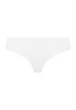 71227 Invisible Cotton Hi Cut Brief - 101 White