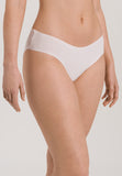 71227 Invisible Cotton Hi Cut Brief - 101 White