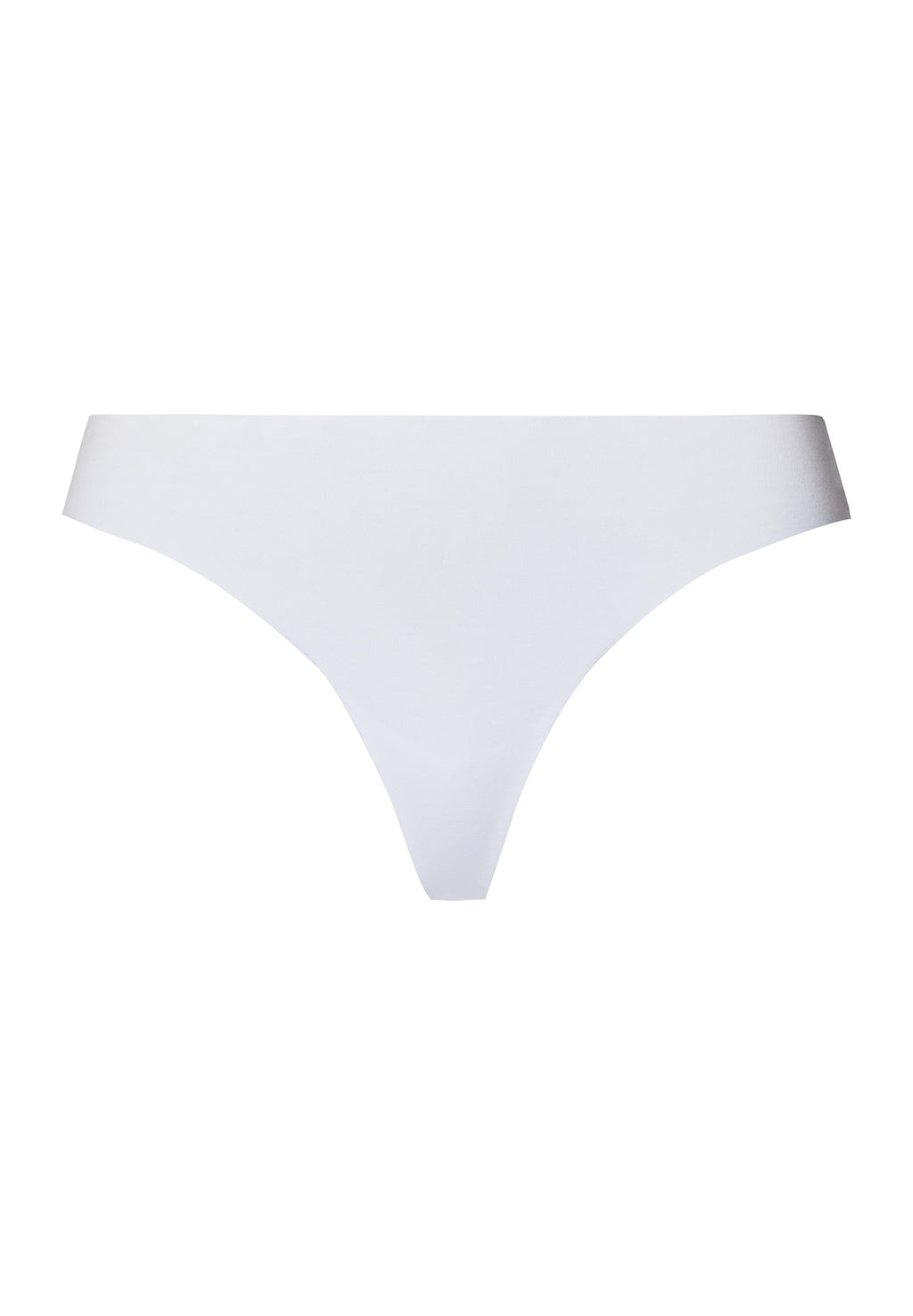 Invisible Cotton Cotton Blend Thong | White 71242-101