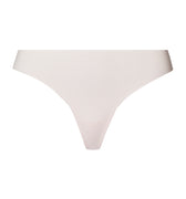 Invisible Cotton Cotton Blend Thong | Powder 71242-1381