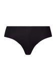 Invisible Cotton Cotton Blend Hi-Cut Brief | Black 71243-019
