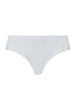 Invisible Cotton Cotton Blend Hi-Cut Brief | White 71243-101