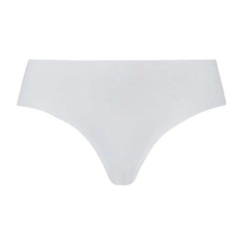 Invisible Cotton Cotton Blend Hi-Cut Brief | White 71243-101