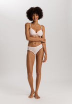 Invisible Cotton Cotton Blend Hi-Cut Brief | Powder 71243-1381