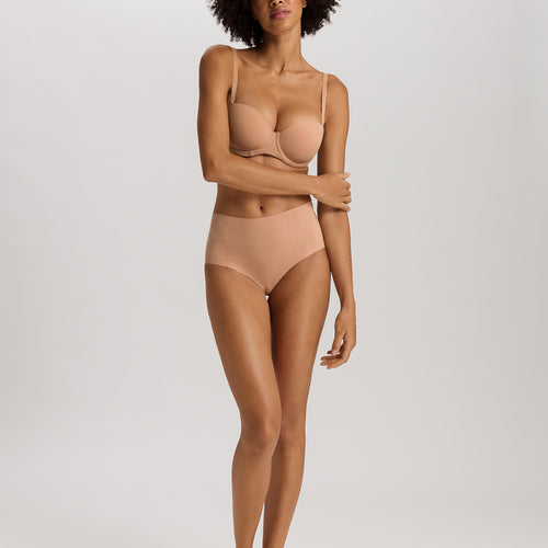 Invisible Cotton Cotton Blend Full Brief | Beige 71244-1272