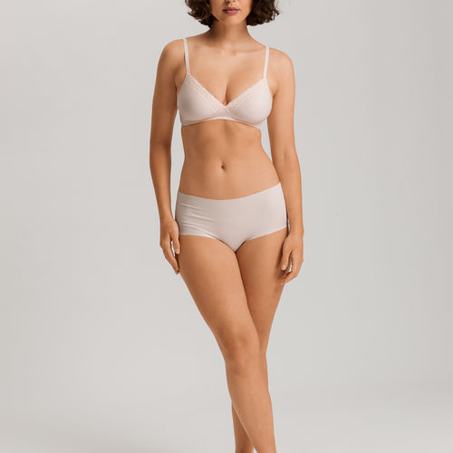 Invisible Cotton Cotton Blend Full Brief | Powder 71244-1381