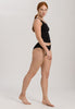 71253 Soft Touch Hi Cut Brief - 019 Black