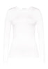 71259 Soft Touch Long Sleeve Top - 101 White