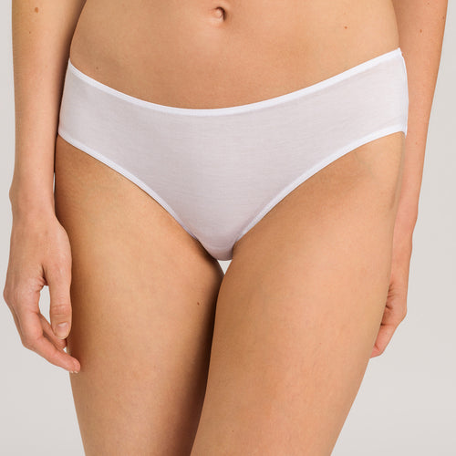 71341 Ultralight Hi Cut Brief - 101 White