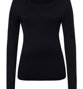 71347 Ultralight Long Sleeve Top - 019 Black