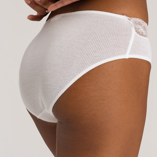 71378 High Cut Brief - 101 White