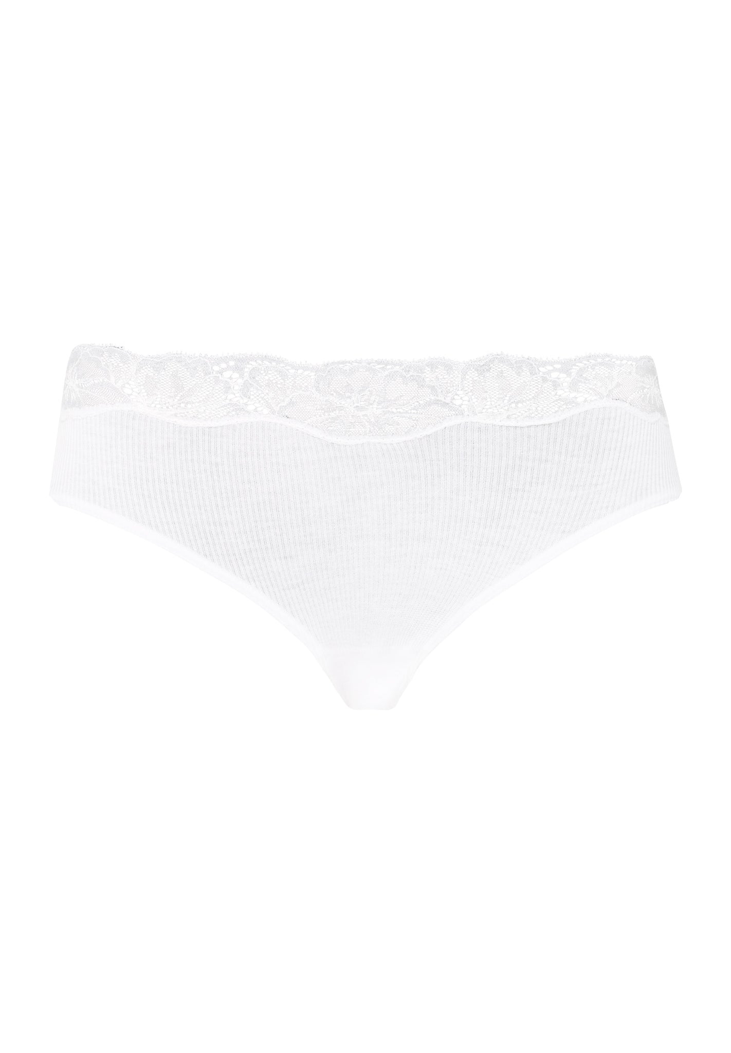 71378 High Cut Brief - 101 White