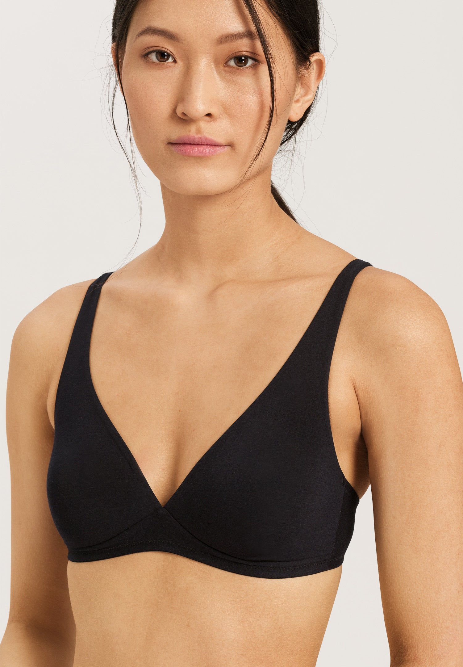 71387 Cotton Sensation Soft Cup Bra - 019 Black