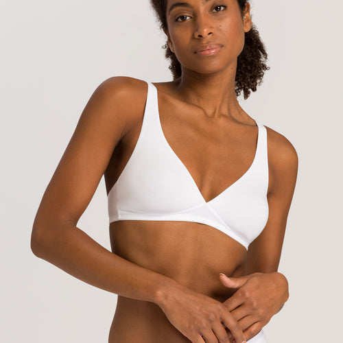 71387 Cotton Sensation Soft Cup Bra - 101 White