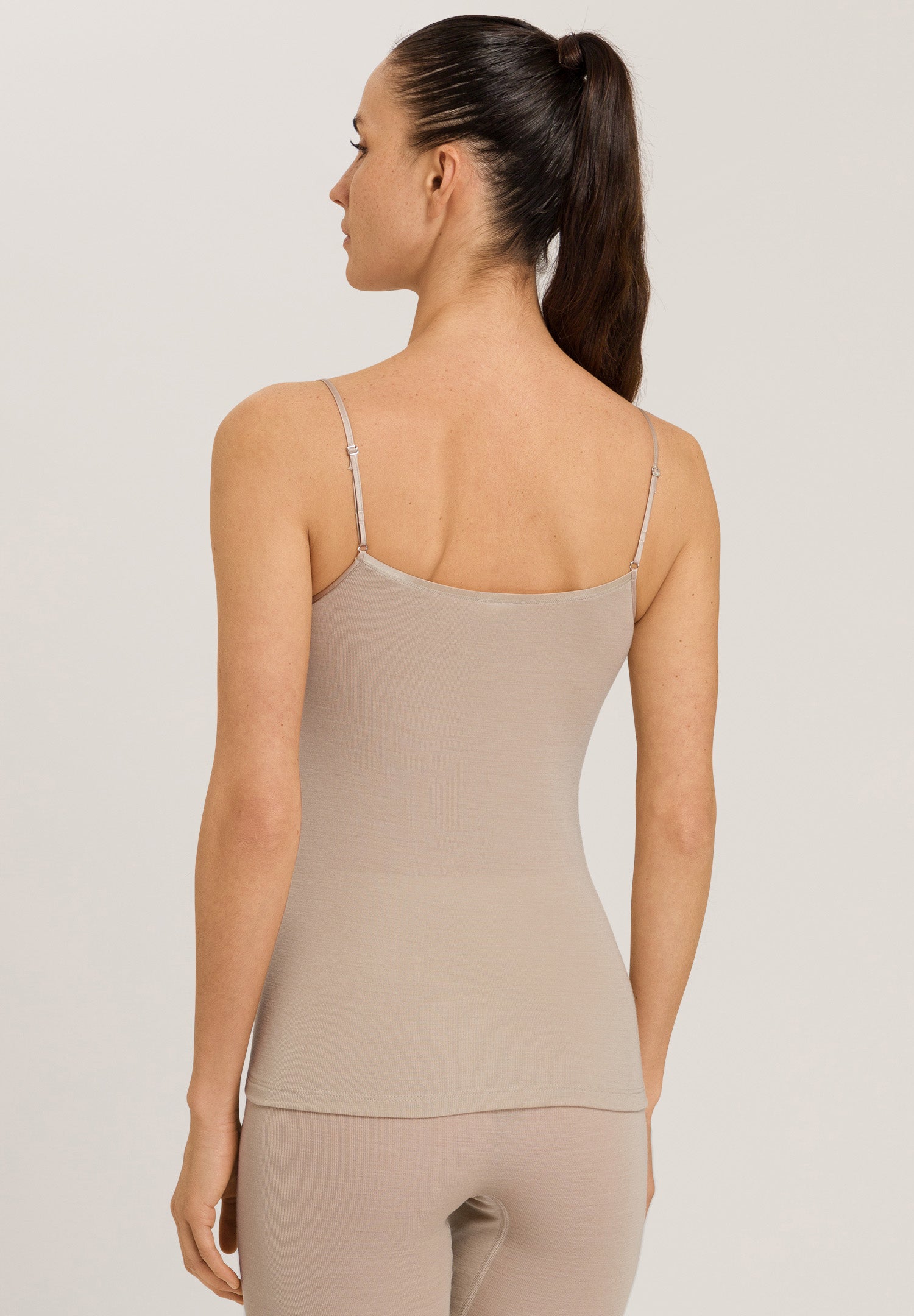 71415 Woolen Silk W Camisole - 2806 Safari