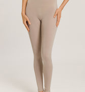 71422 Woolen Silk W Long Leg - 2806 Safari