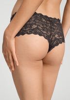 Luxury Moments Lace Boyleg | Dark Mocha 71447-2185