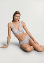 Luxury Moments Lace Boyleg | Blue Dove 71447-2581
