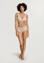 Luxury Moments Lace Boyleg | Summer Sand 71447-2811