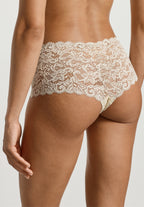 Luxury Moments Lace Boyleg | Summer Sand 71447-2811
