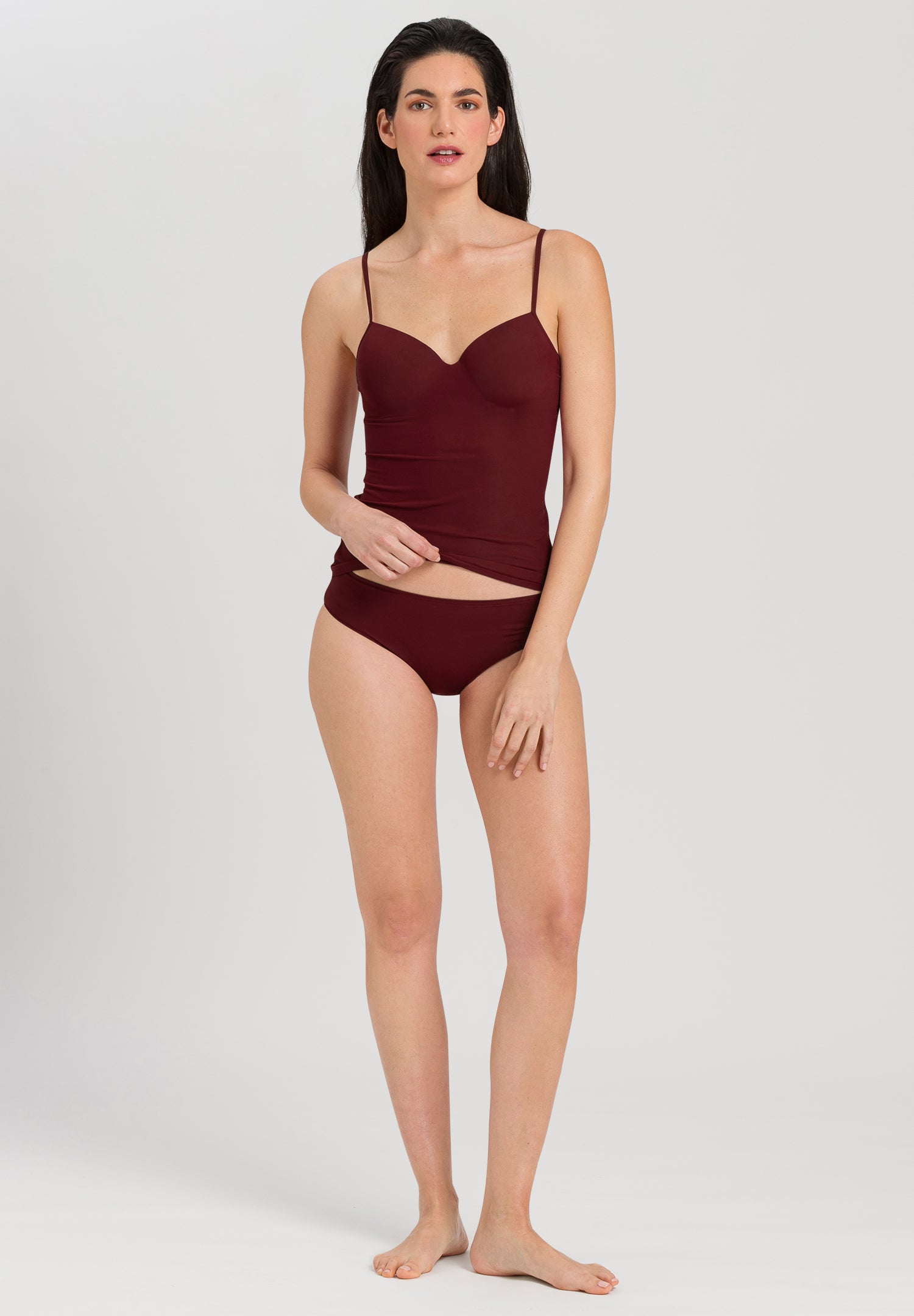 71462 Allure Bra Camisole - 2990 Dark Burgundy