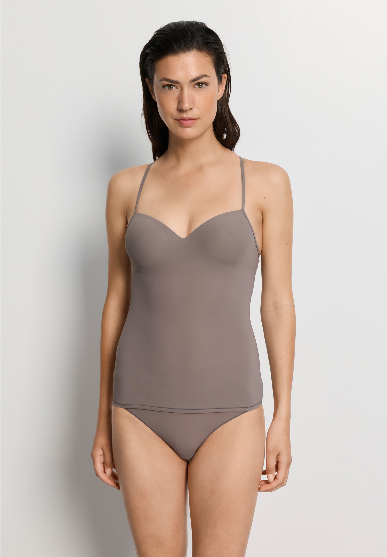 Allure Padded Bra Camisole | Taupe 71462-3083
