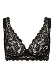 71465 Luxury Moments Lace Soft Cup Bra - 019 Black