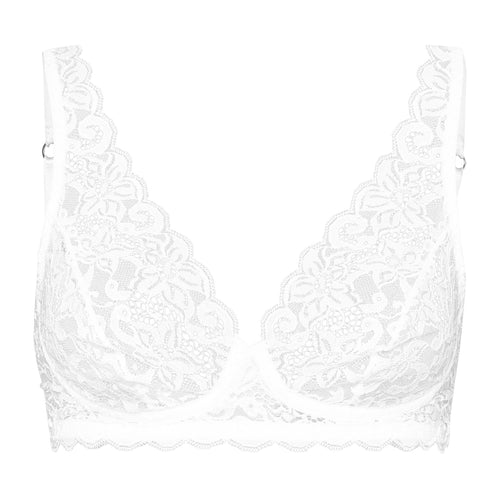 71465 Luxury Moments Lace Soft Cup Bra - 101 White