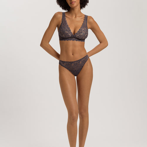Luxury Moments Lace Soft Cup Bra | Black Pearl 71465-2183