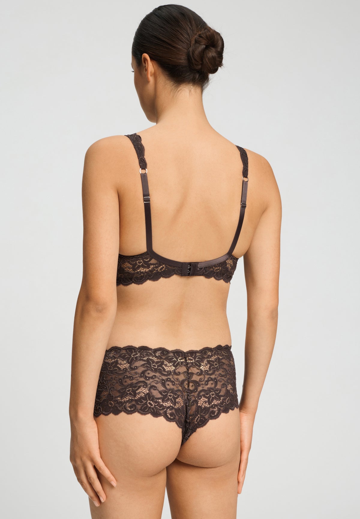 Luxury Moments Lace Soft Cup Bra | Dark Mocha 71465-2185