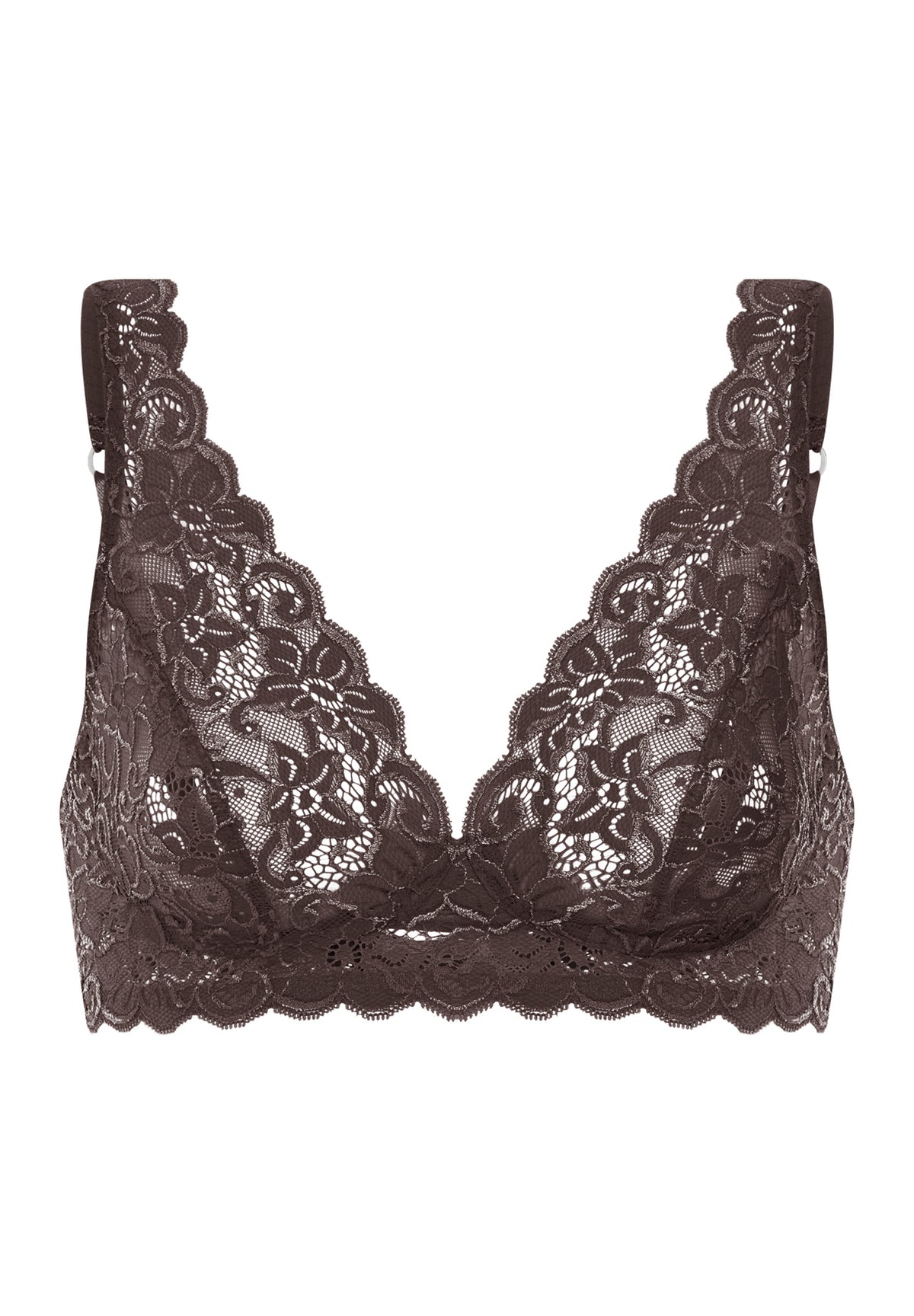 Luxury Moments Lace Soft Cup Bra | Dark Mocha 71465-2185