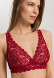 Luxury Moments Lace Soft Cup Bra | Red Dahlia 71465-2418
