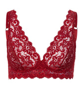 Luxury Moments Lace Soft Cup Bra | Red Dahlia 71465-2418