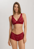 Luxury Moments Lace Soft Cup Bra | Red Dahlia 71465-2418
