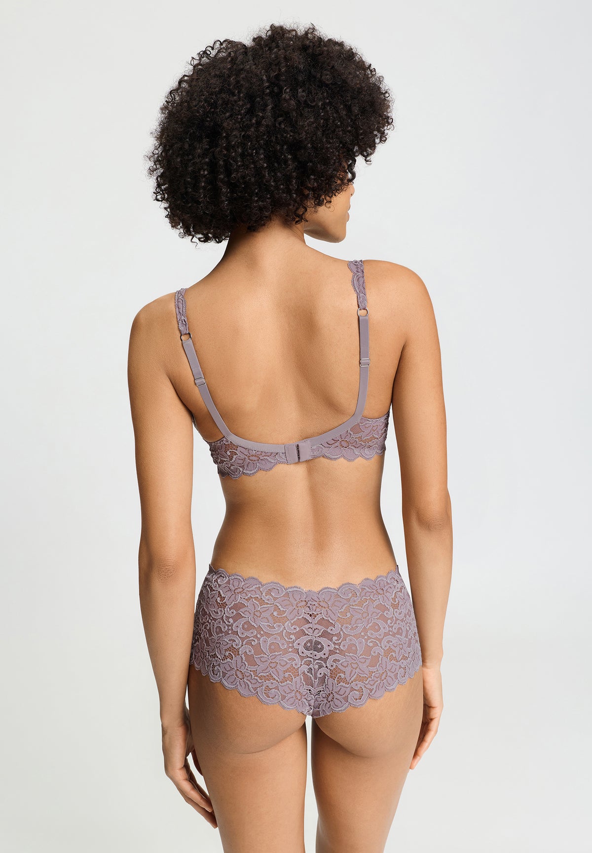 Luxury Moments Lace Soft Cup Bra | Stormy Rose 71465-2467