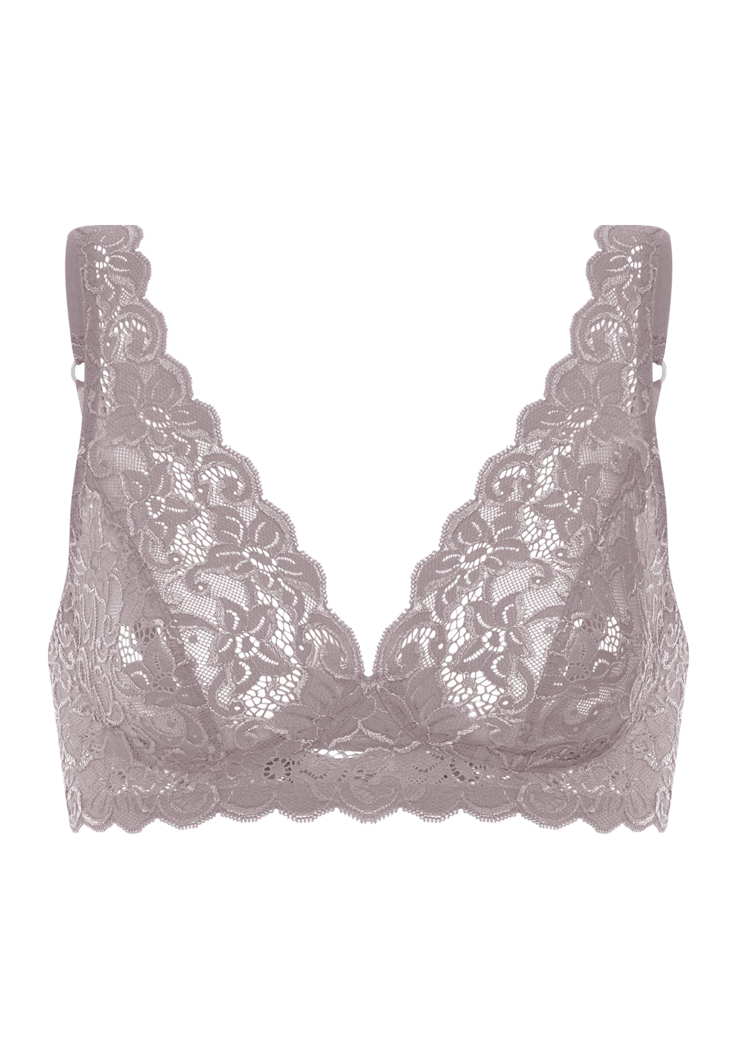 Luxury Moments Lace Soft Cup Bra | Stormy Rose 71465-2467