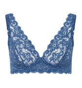 71465 Luxury Moments Lace Soft Cup Bra - 2604 True Navy