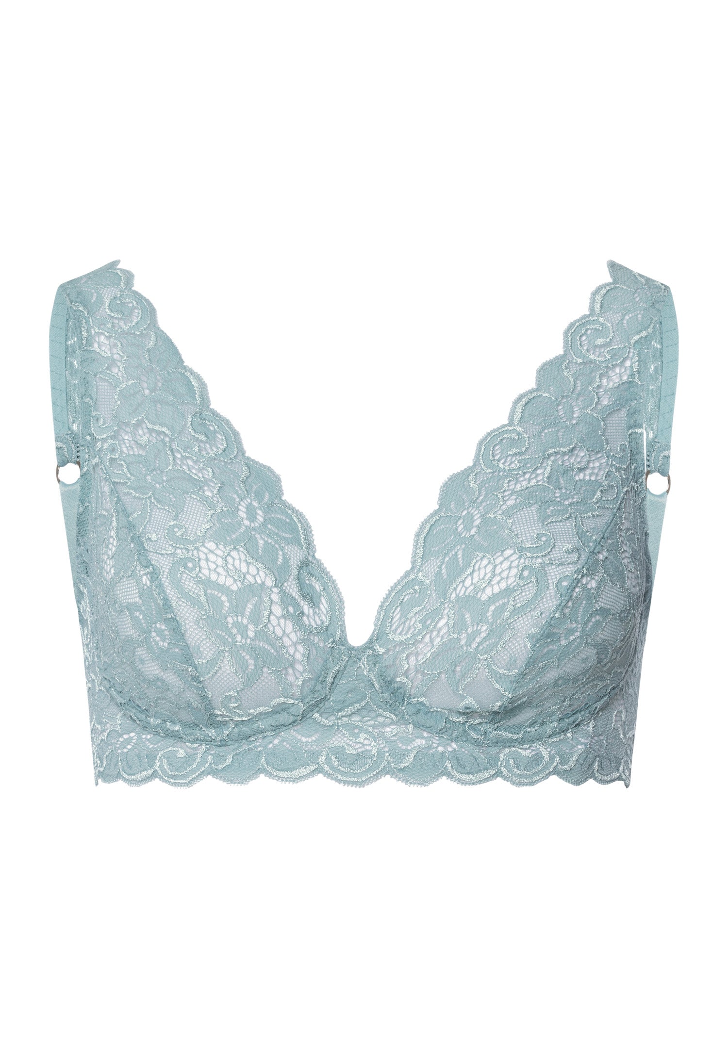 Luxury Moments Lace Soft Cup Bra | Tourmaline Blue 71465-2712