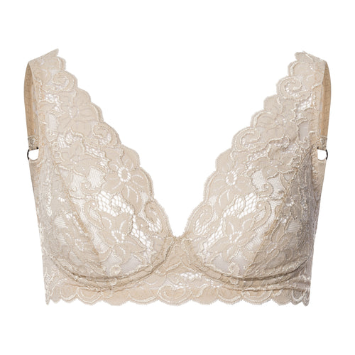 Luxury Moments Lace Soft Cup Bra | Iced Cappuccino 71465-2846