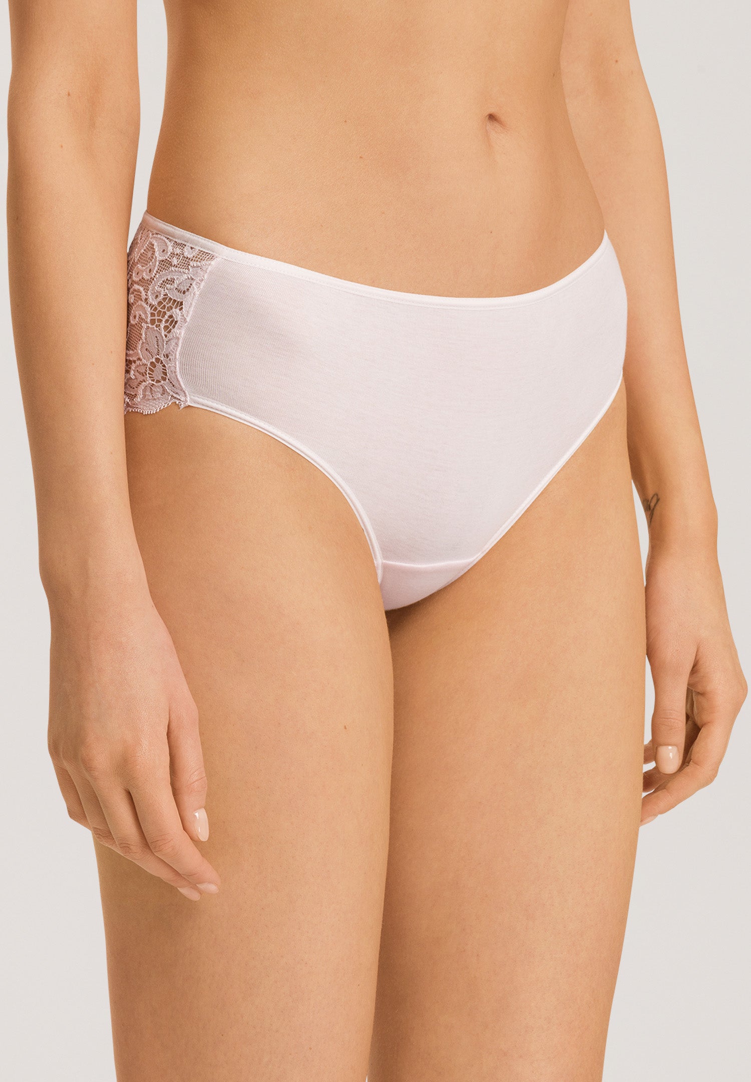 71480 Luxury Moments Lace-Back Brief - 1347 Honeydew